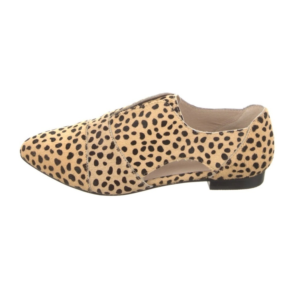 Matisse Mon Amie Oxfords Cheetah Print